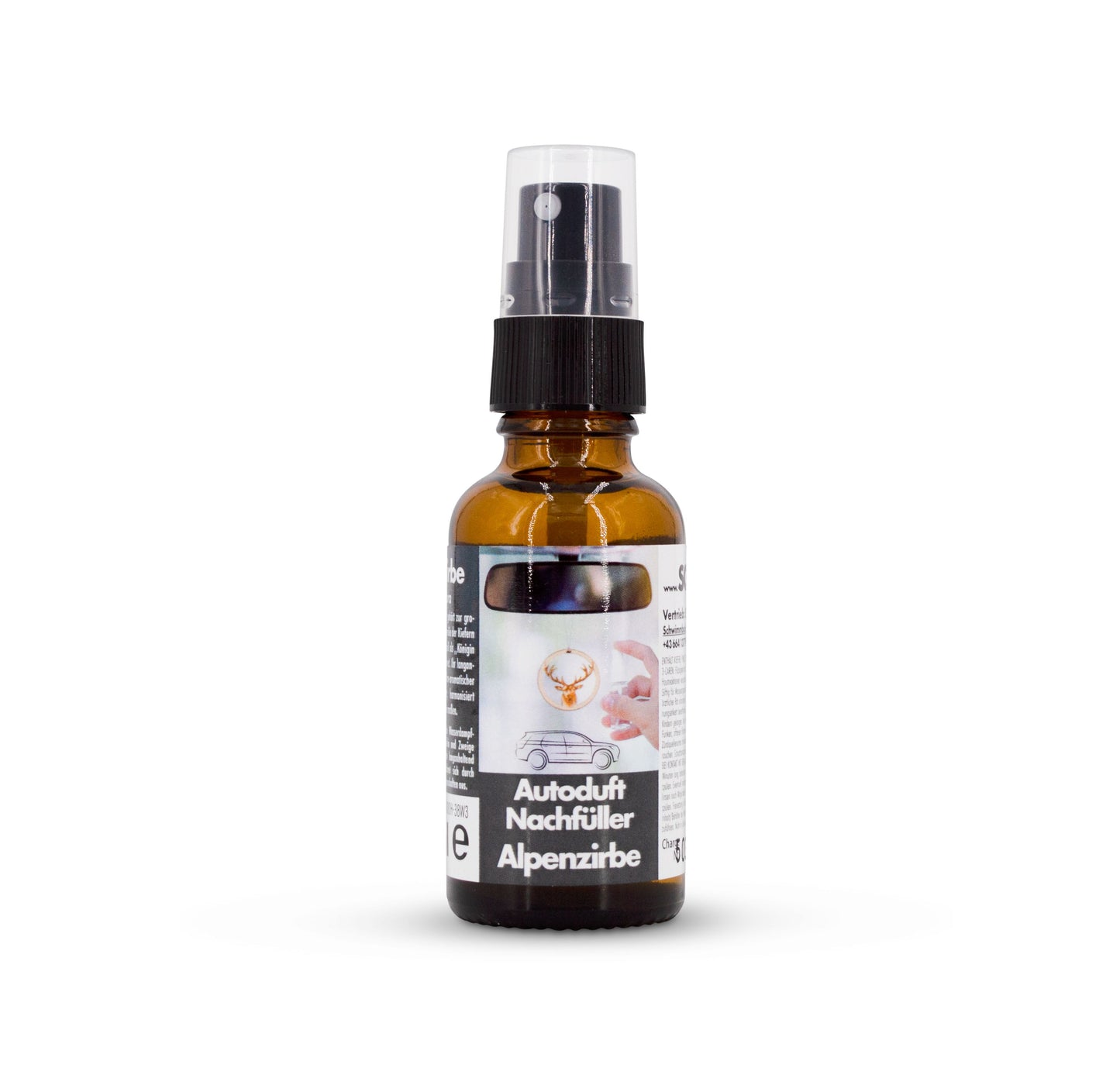 Autoduft Nachfüller Zirbe 30ml
