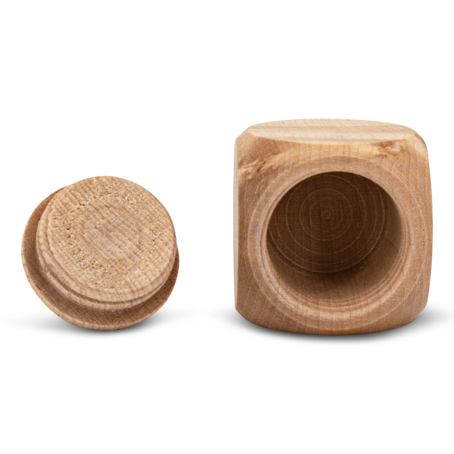 Ahornholz Dose Erste Locke