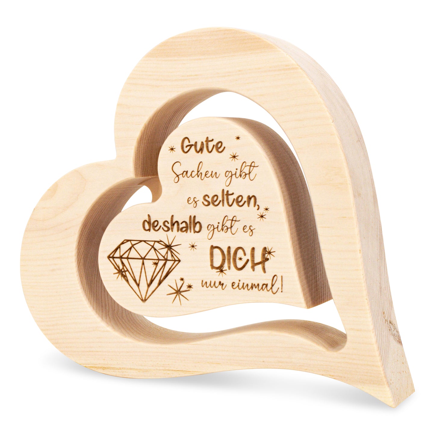Zirbenherz 20cm Gute Sachen gibt es selten