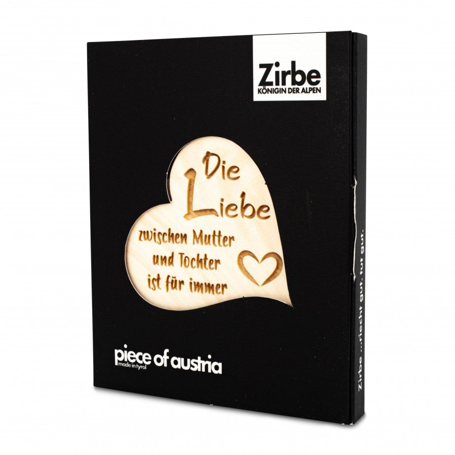 Zirbenherz Mini Die Liebe zwischen Mutter...