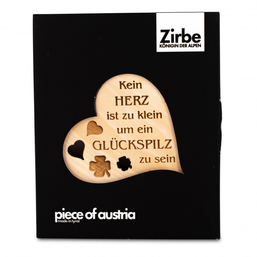 Zirbenherz Mini Kein Herz ist zu klein ...