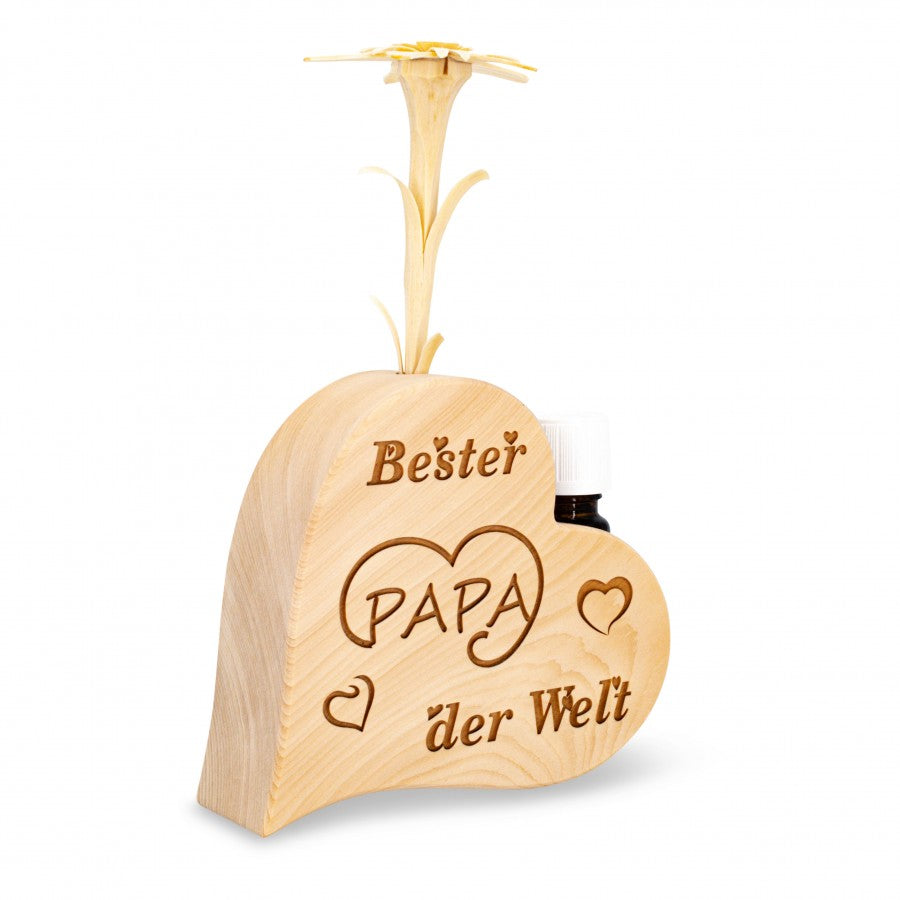 Duftset Herz Bester Papa der Welt