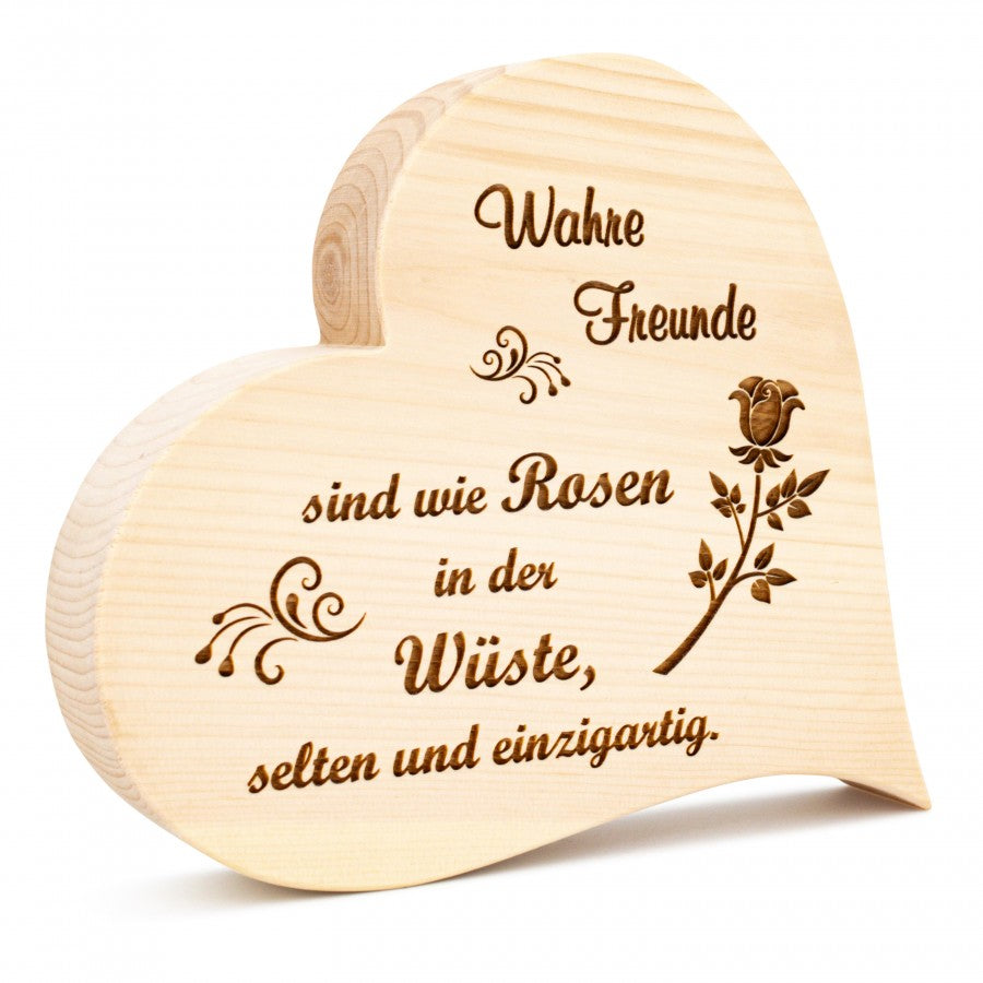 Zirbenherz Wahre Freunde