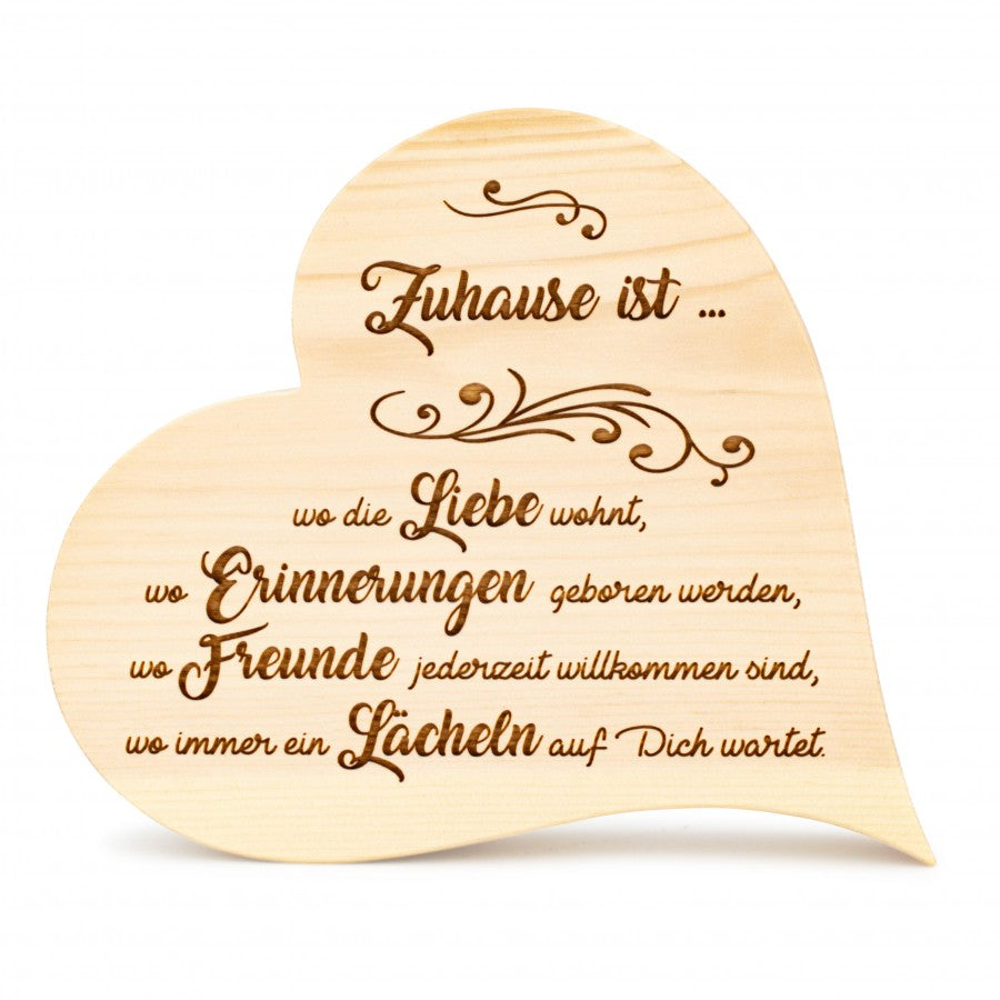 Zirbenherz Wo die Liebe wohnt