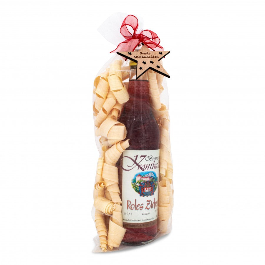 Geschenkset Weihnachten Rotes Zirberl 0,5l