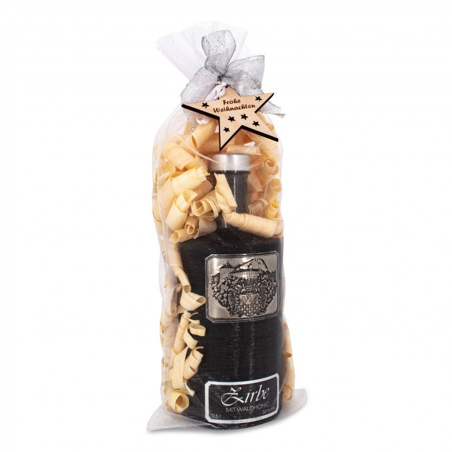 Geschenkset Weihnachten Zirbe mit Waldhonig