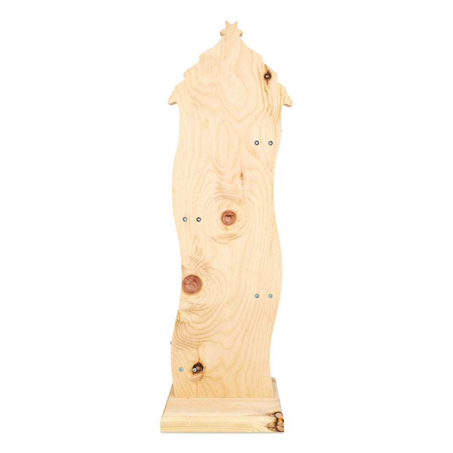 Adventaufsteller aus Zirbenholz