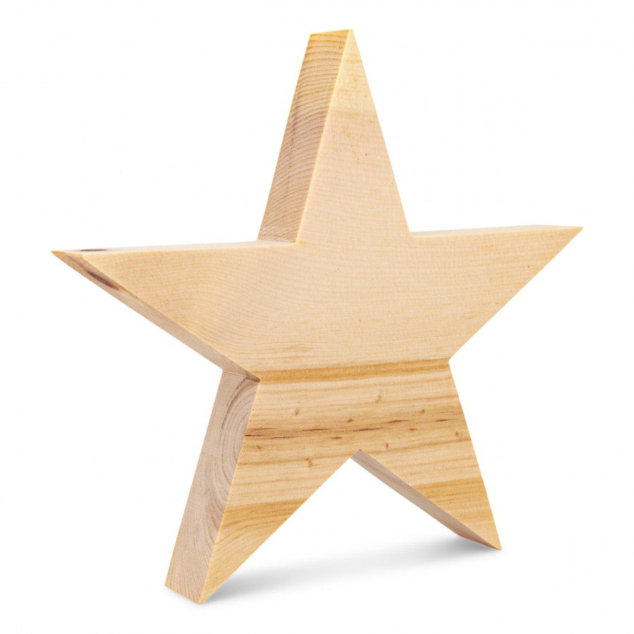 Zirbenstern 17cm Naturbelassen