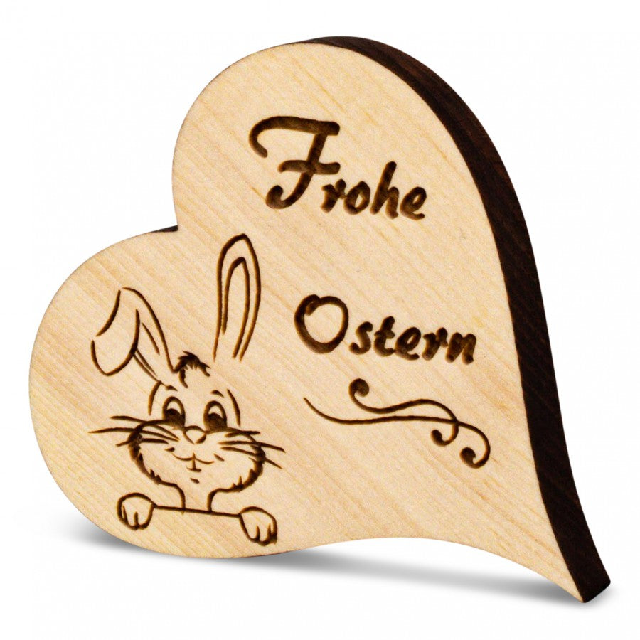 Zirbenherz Mini Frohe Ostern