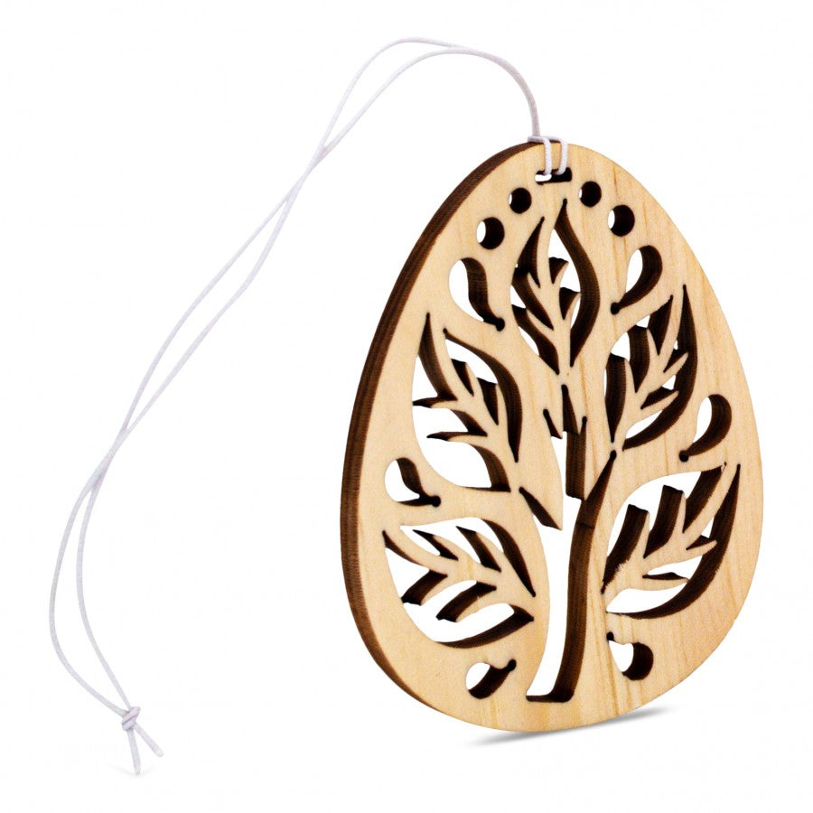 Osterschmuck aus Zirbe Baum