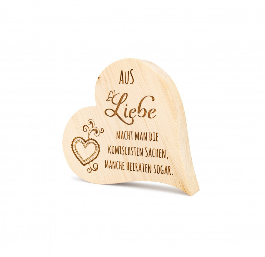 Zirbenherz Aus Liebe