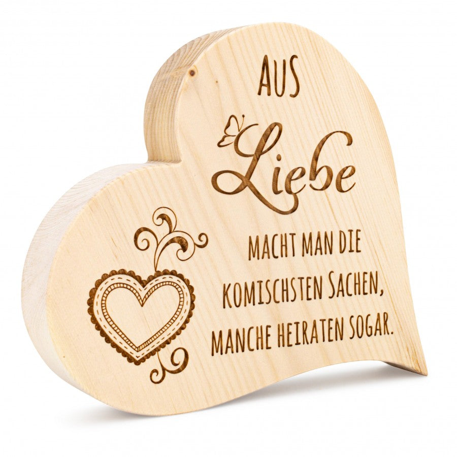 Zirbenherz Aus Liebe