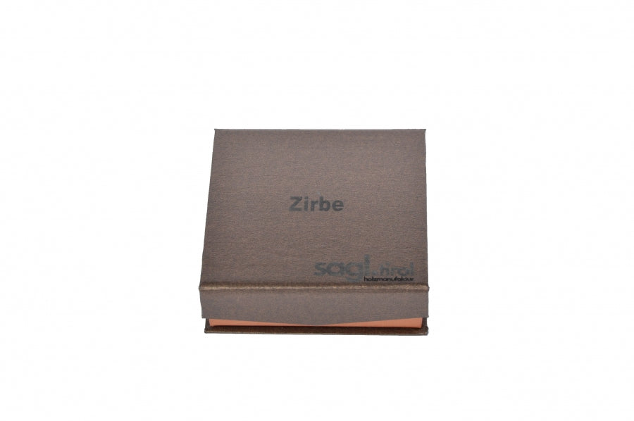 Zirben Kette Herz in Herz