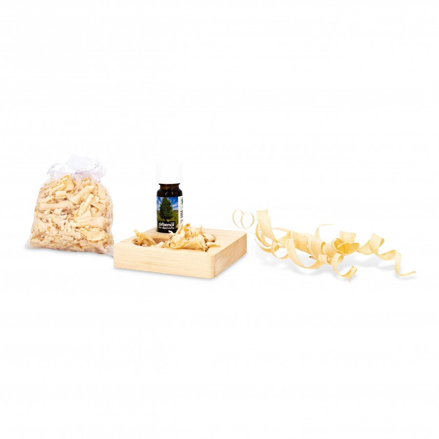 Duftset Herz quadratisch Naturbelassen