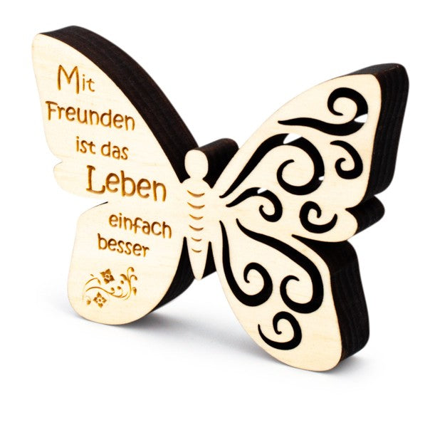 Kleiner Schmetterling Mit Freunden