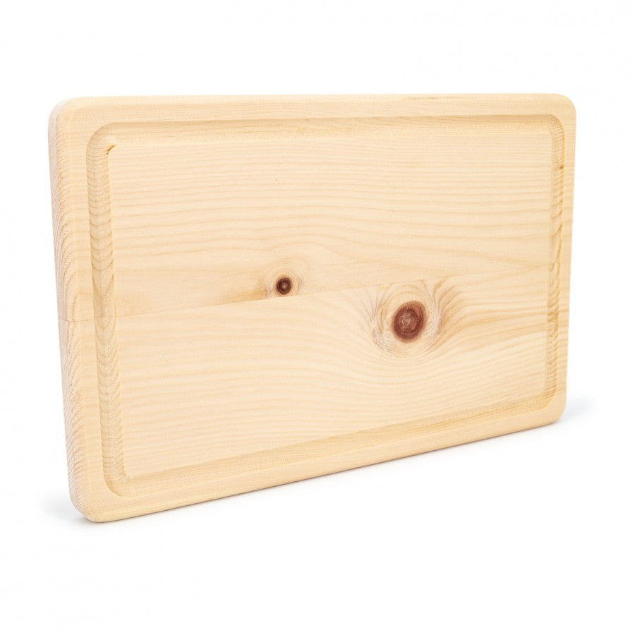 Zirbenjausenbrett Naturbelassen 40x30cm