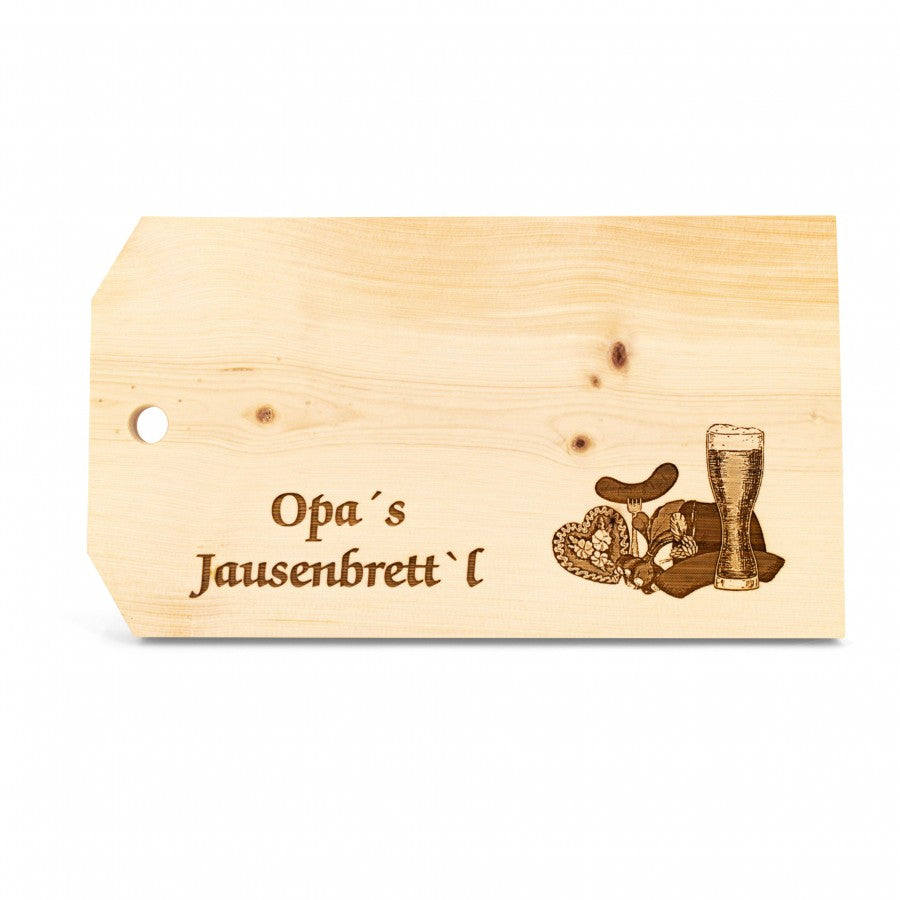 Zirbenjausenbrett Opa´s Jausenbrett´l