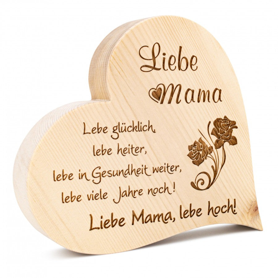 Zirbenherz Liebe Mama