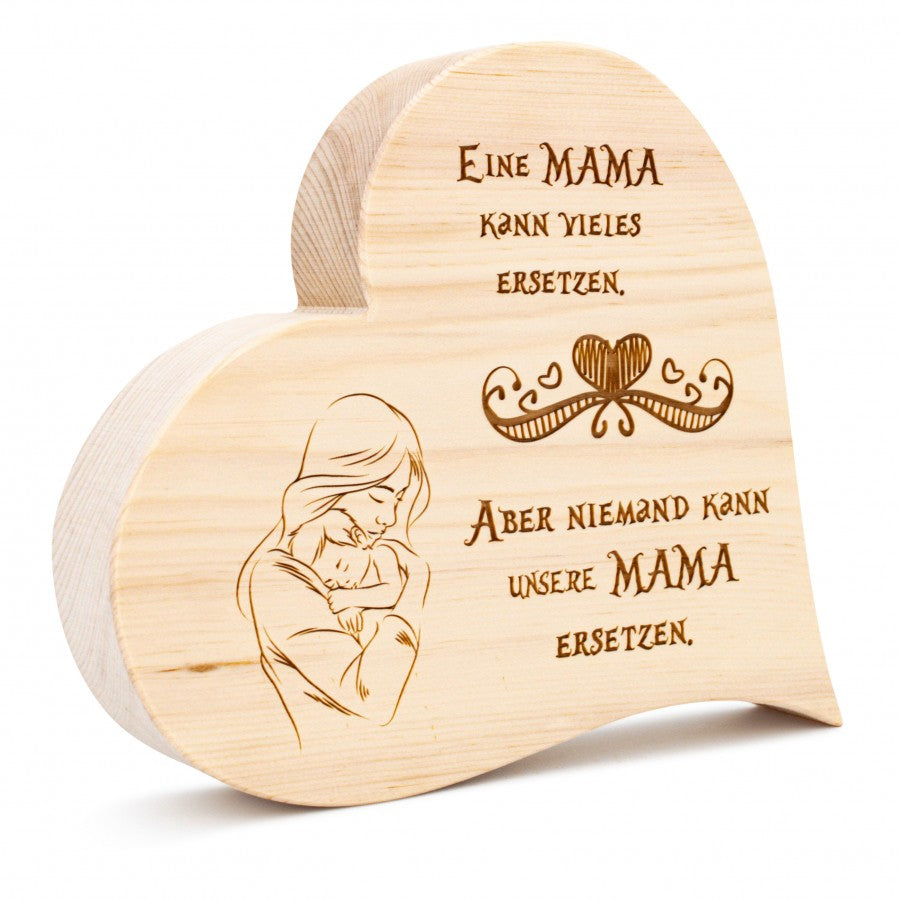 Zirbenherz Eine Mama kann vieles ersetzen