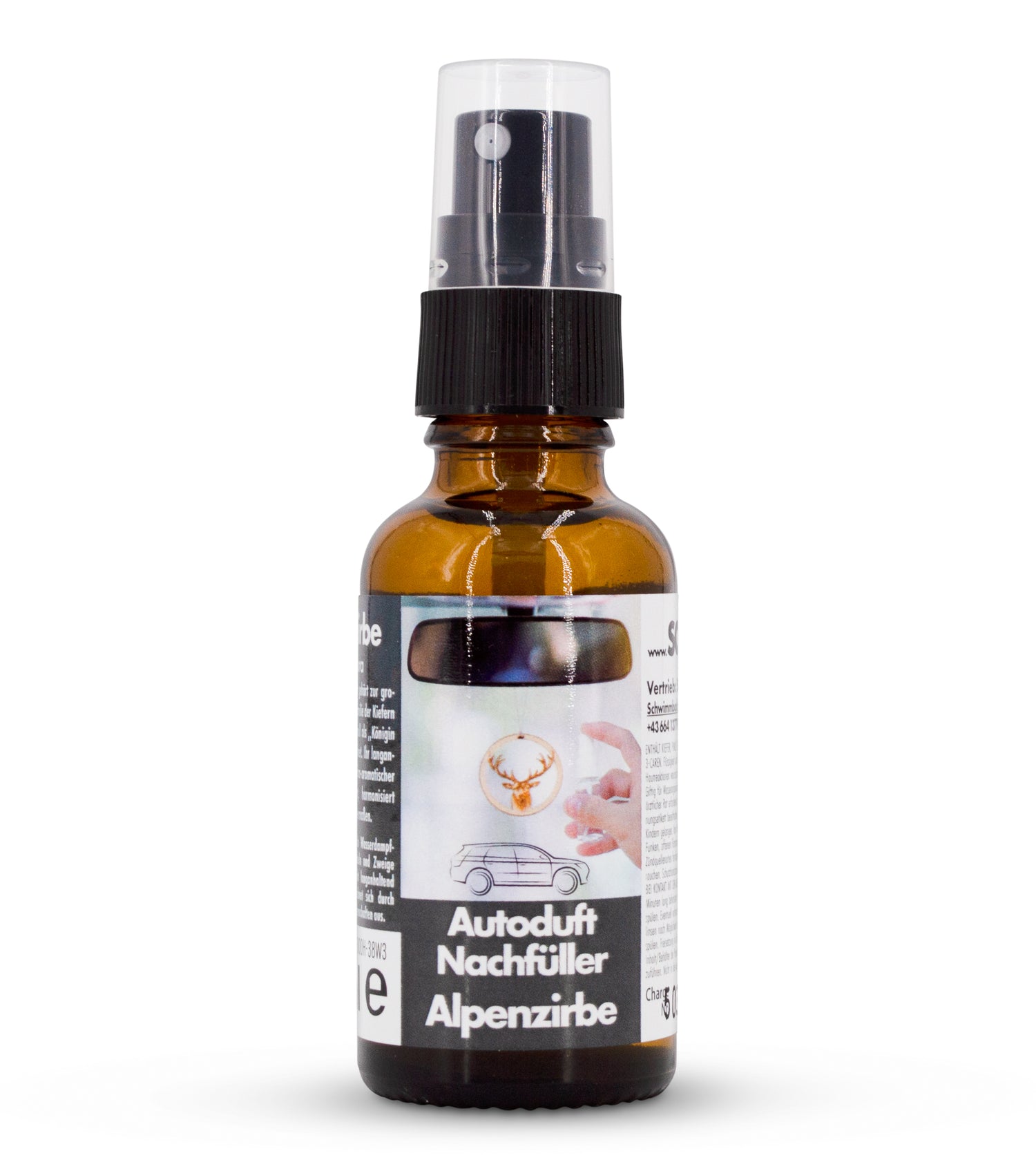 Autoduft Nachfüller Zirbe 30ml –