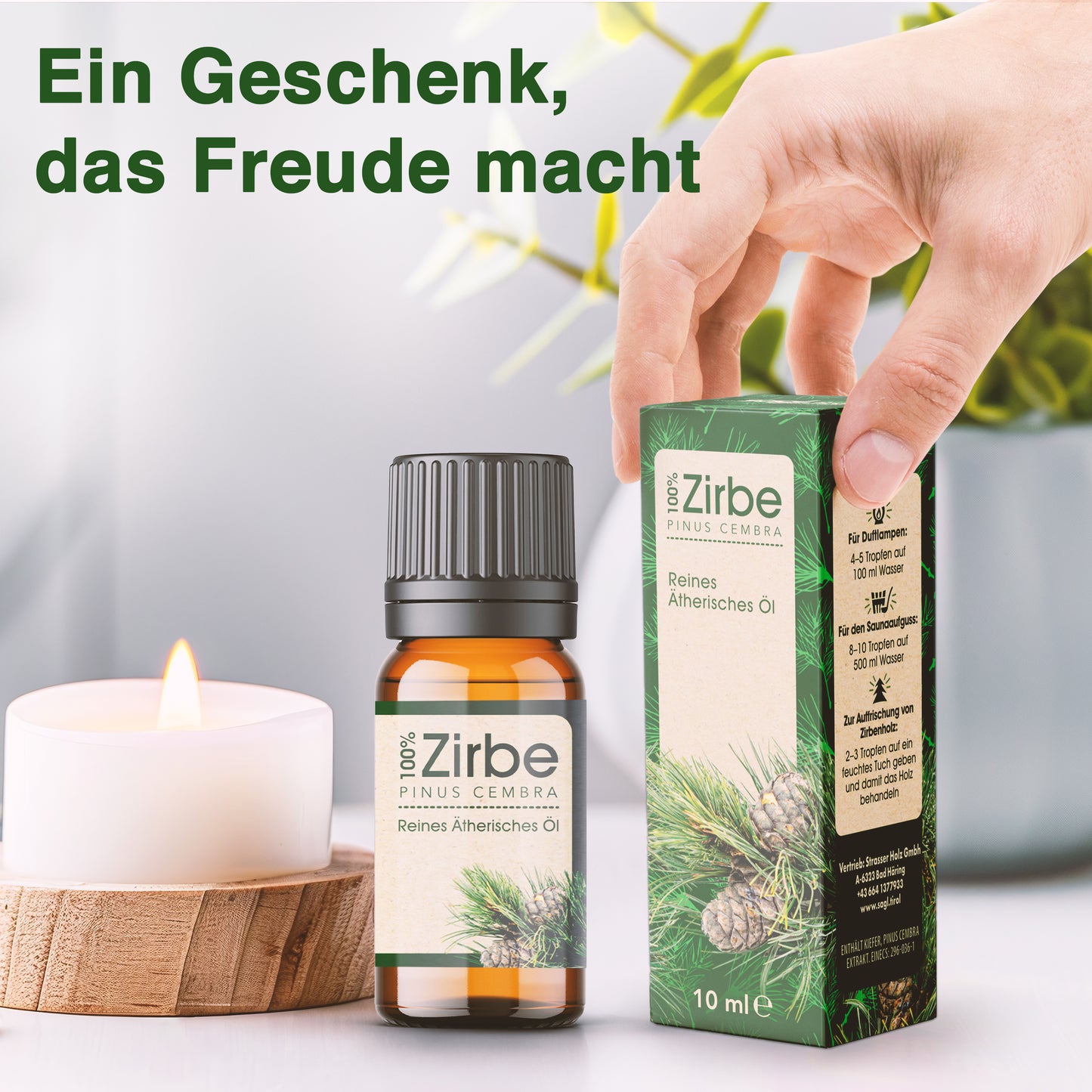 Reines Zirben Öl 6er Set 10ml