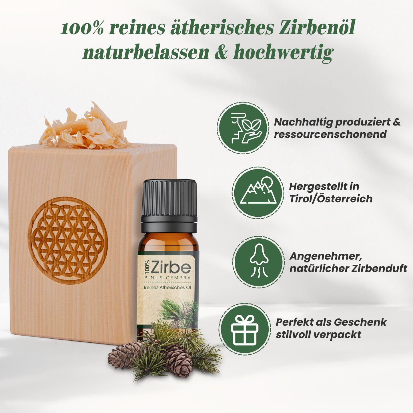 Duftset Säule Blume des Lebens