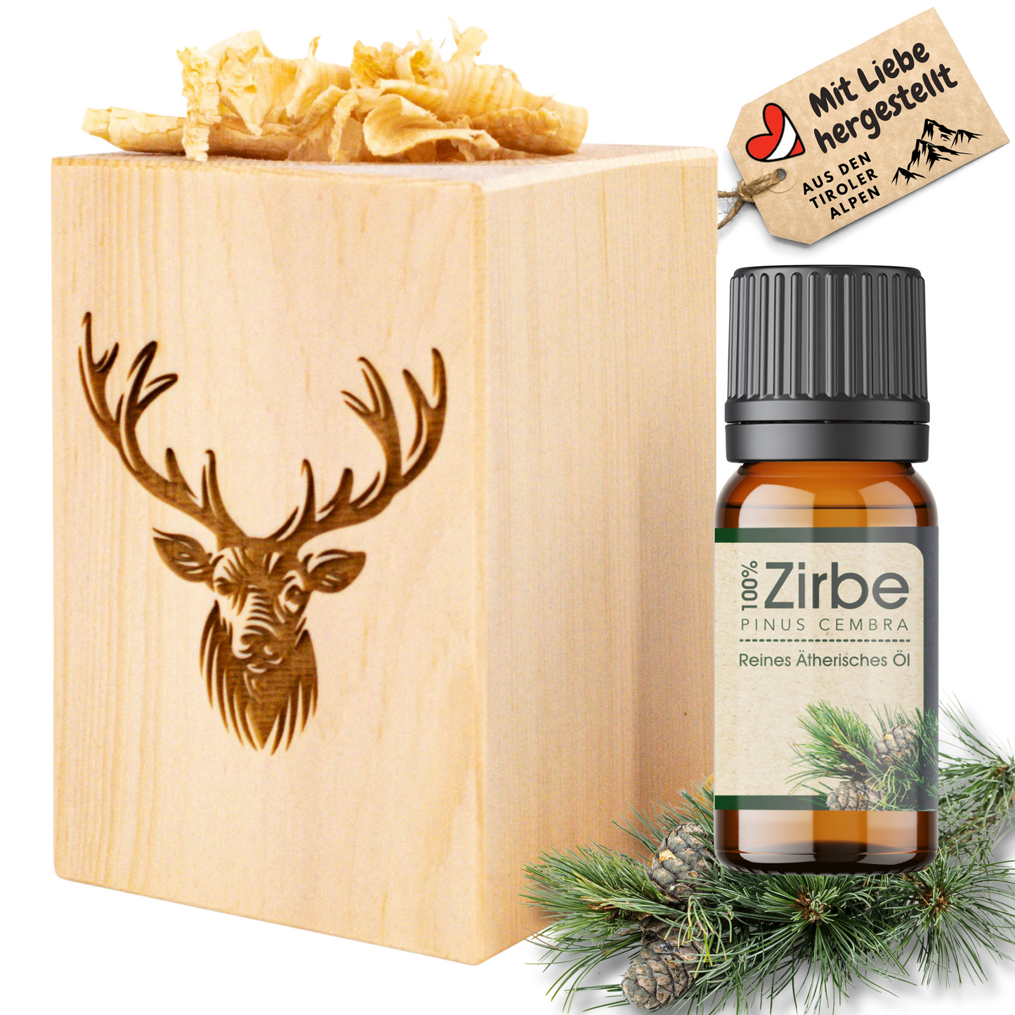 Duftset Säule Hirsch