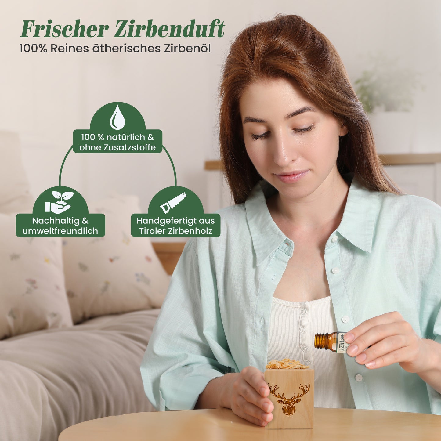 Duftset Säule Hirsch