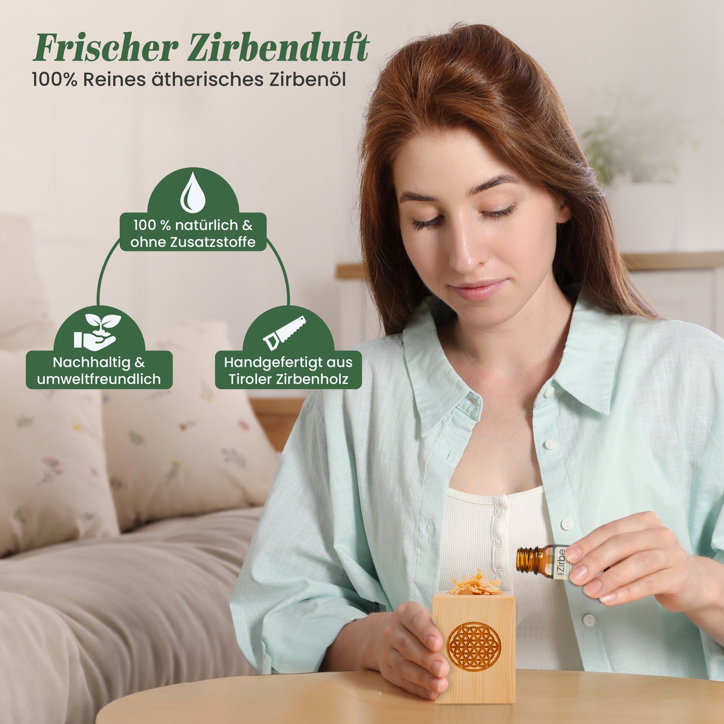 Duftset Säule Blume des Lebens