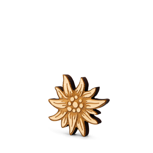 Edelweiß aus Zirbe 4cm