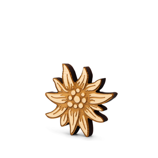 Edelweiß aus Zirbe 7cm