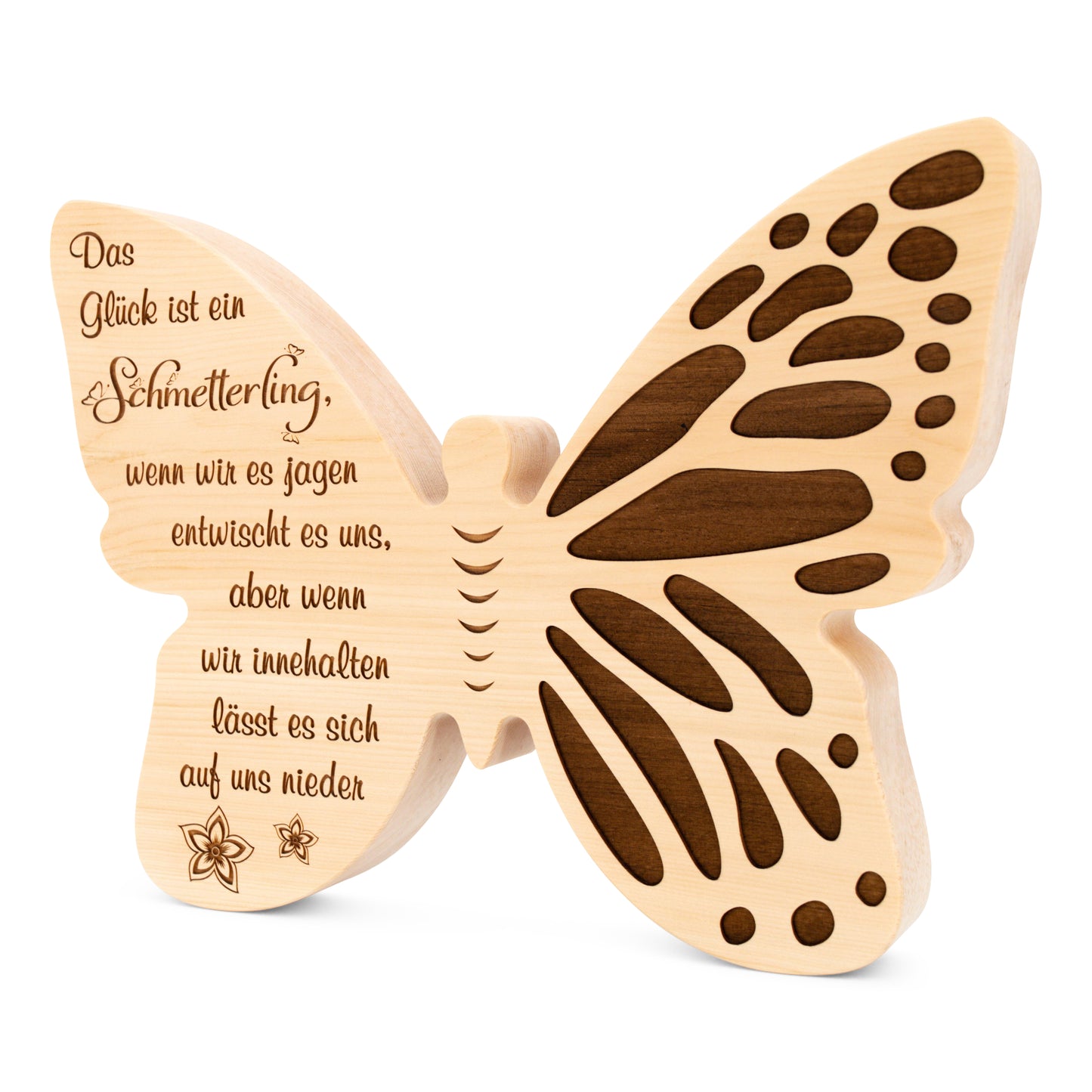 Schmetterling Das Glück ist ein Schmetterling
