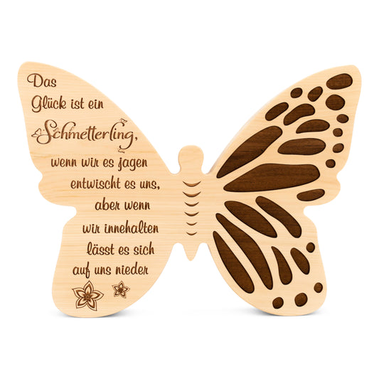 Schmetterling Das Glück ist ein Schmetterling