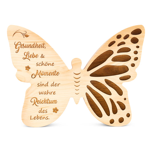Schmetterling Gesundheit, Liebe & schöne Momente