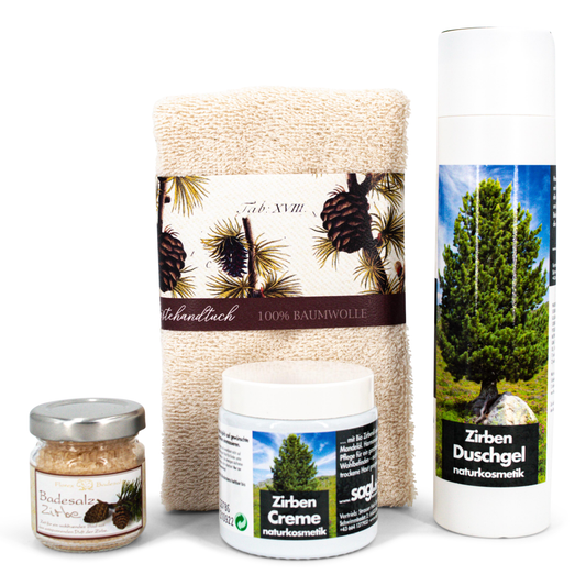 Geschenkset Zirben Wohlfühlset