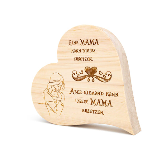 Zirbenherz Eine Mama kann vieles ersetzen
