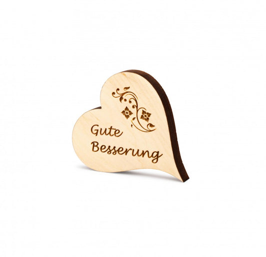 Zirbenherz Mini Gute Besserung