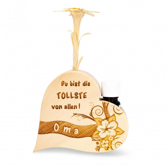 Duftset Herz Die tollste Oma