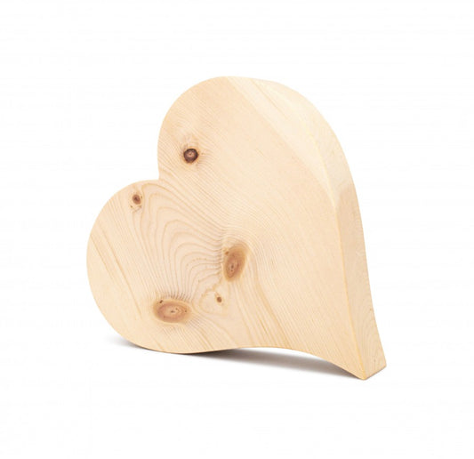 Zirbenherz 20cm MIT Äste