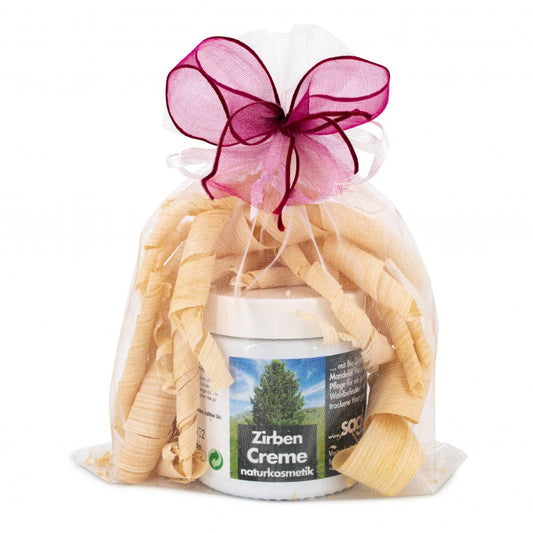 Geschenkset Zirben Creme
