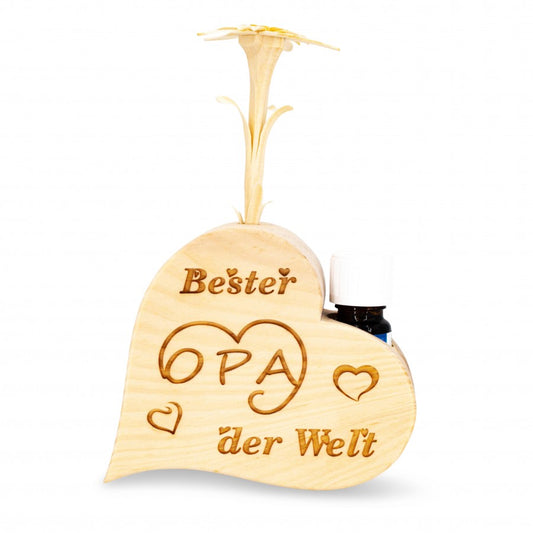 Duftset Herz Bester Opa der Welt