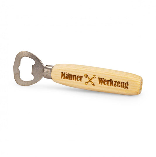 Flaschenöffner aus Zirbe Männer Werkzeug