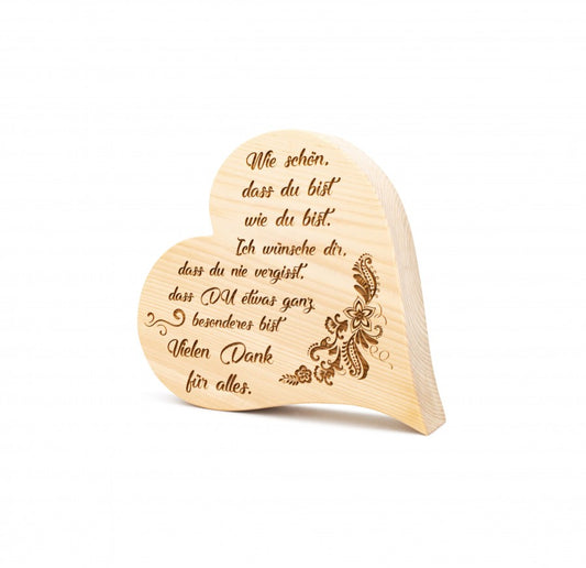 Zirbenherz Wie schön, dass