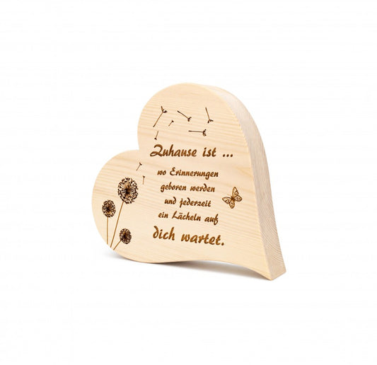 Zirbenherz Zuhause ist...