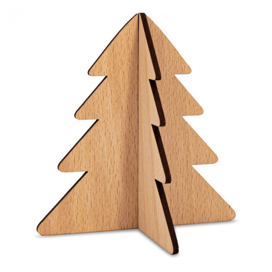 Tannenbaum aus Buchenholz 12cm