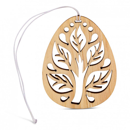 Osterschmuck aus Zirbe Baum