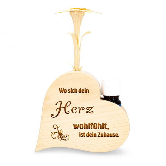 Duftset Herz Wo sich dein Herz wohlfühlt