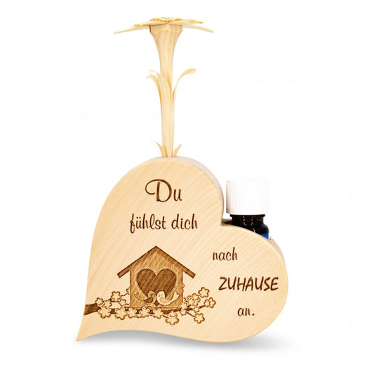 Duftset Herz Du fühlst dich nach Zuhause an