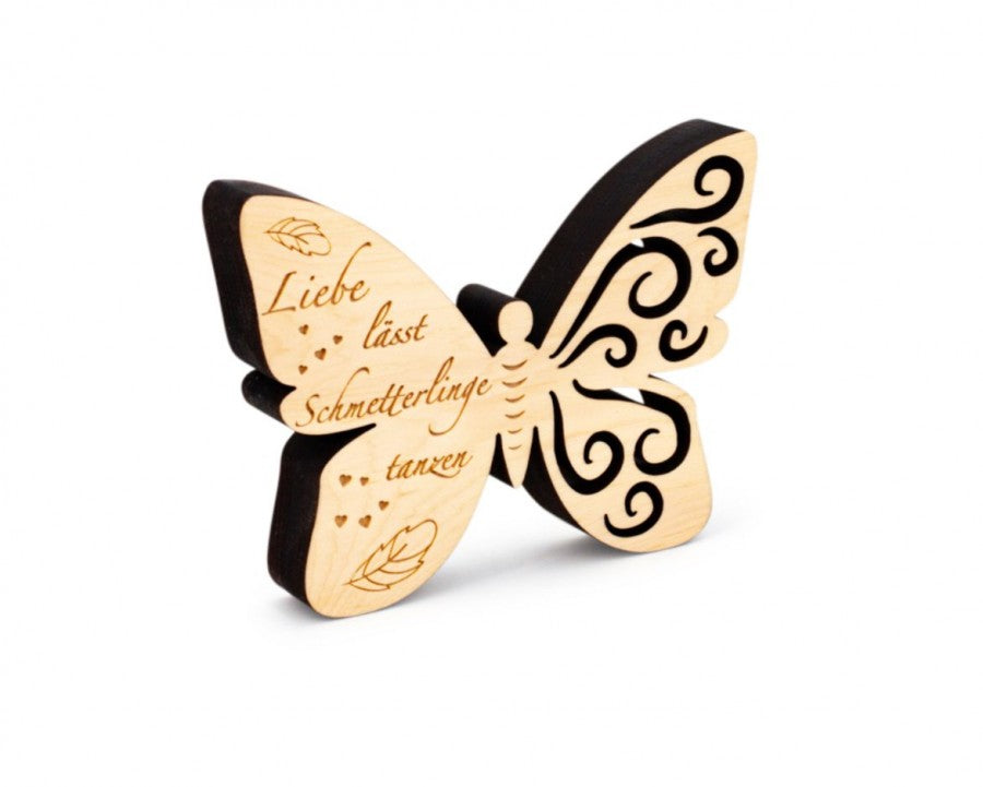 Kleiner Schmetterling Liebe lässt