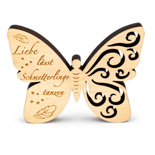 Kleiner Schmetterling Liebe lässt